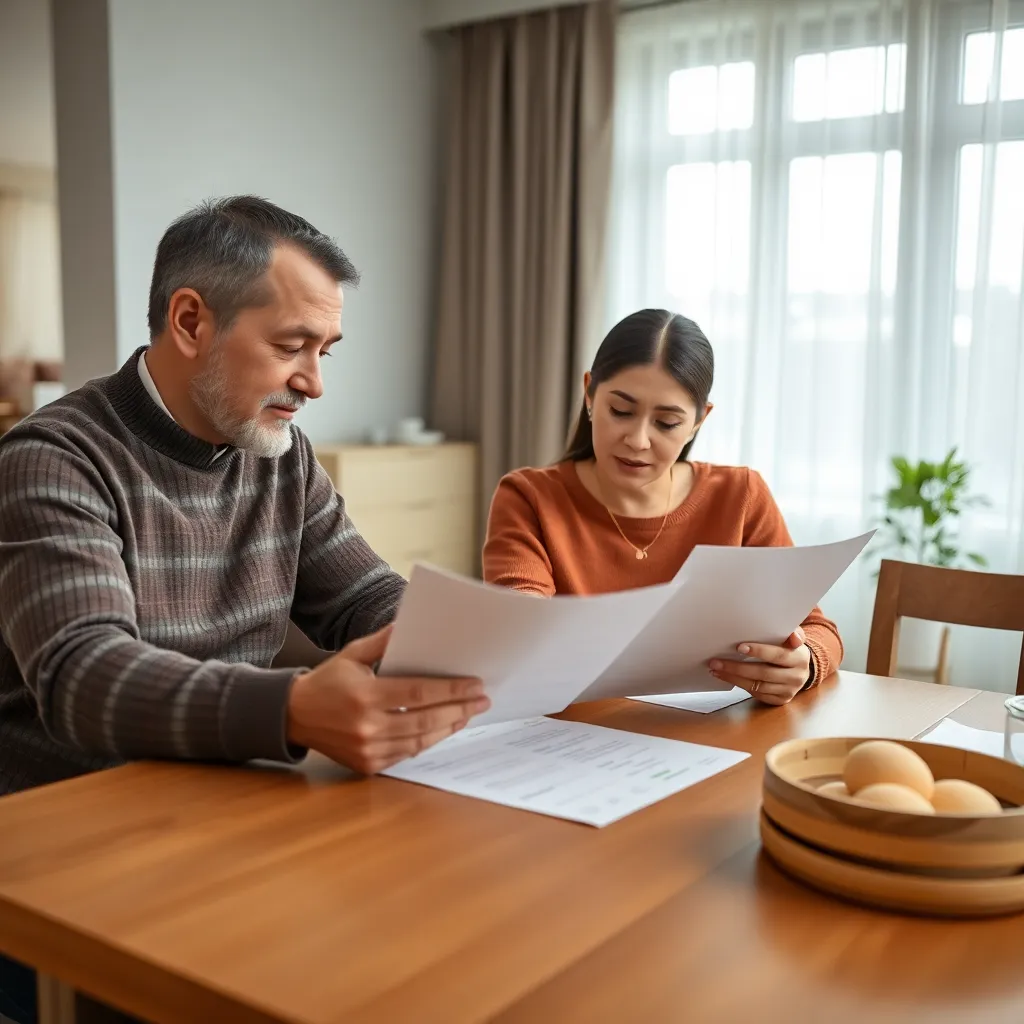 Женщина заполняет электронную форму заявки на субсидию