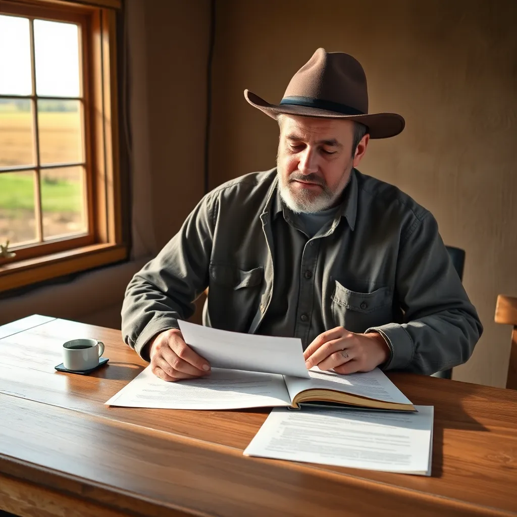 Женщина изучает категории субсидий на планшете