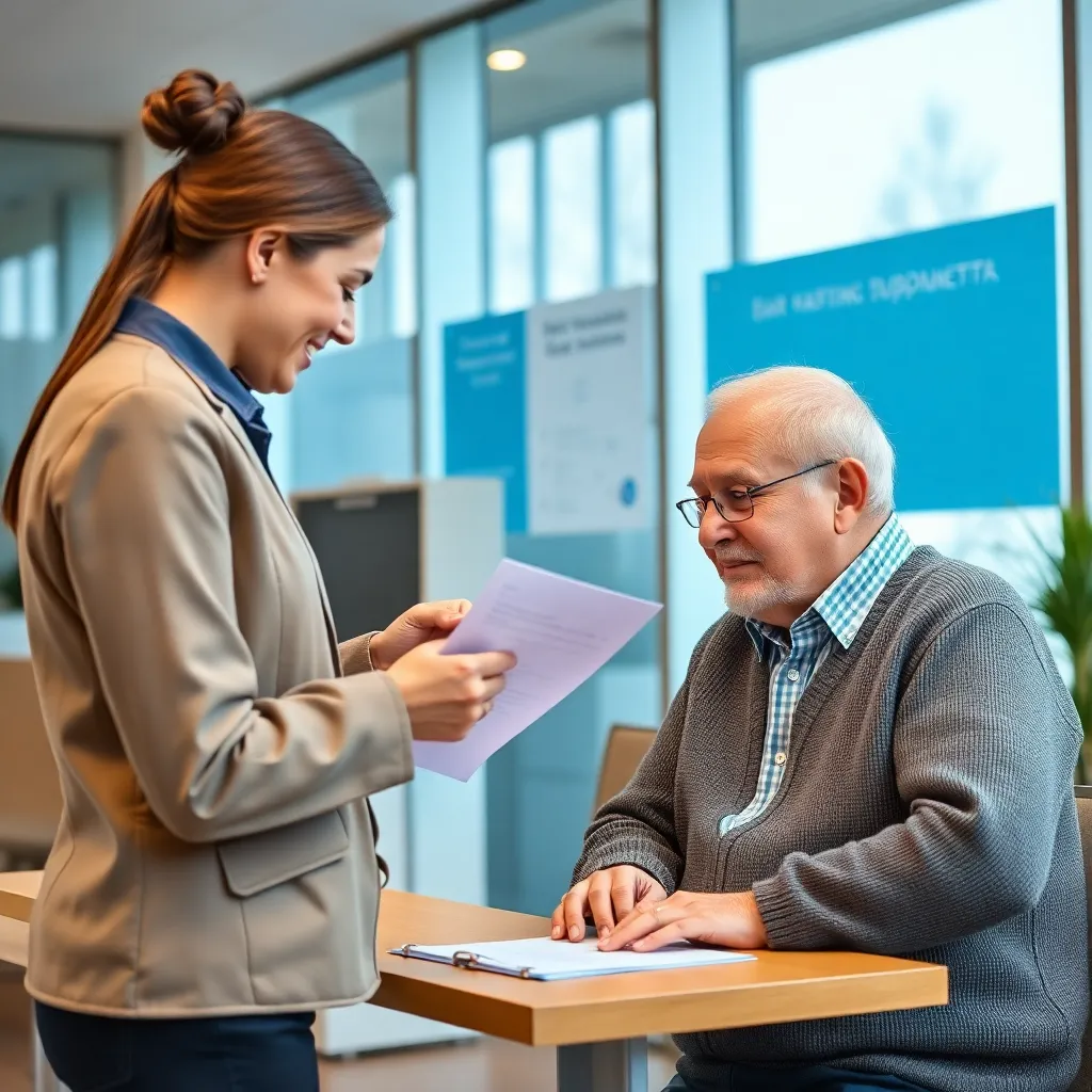 Человек регистрируется на портале электронного правительства Казахстана